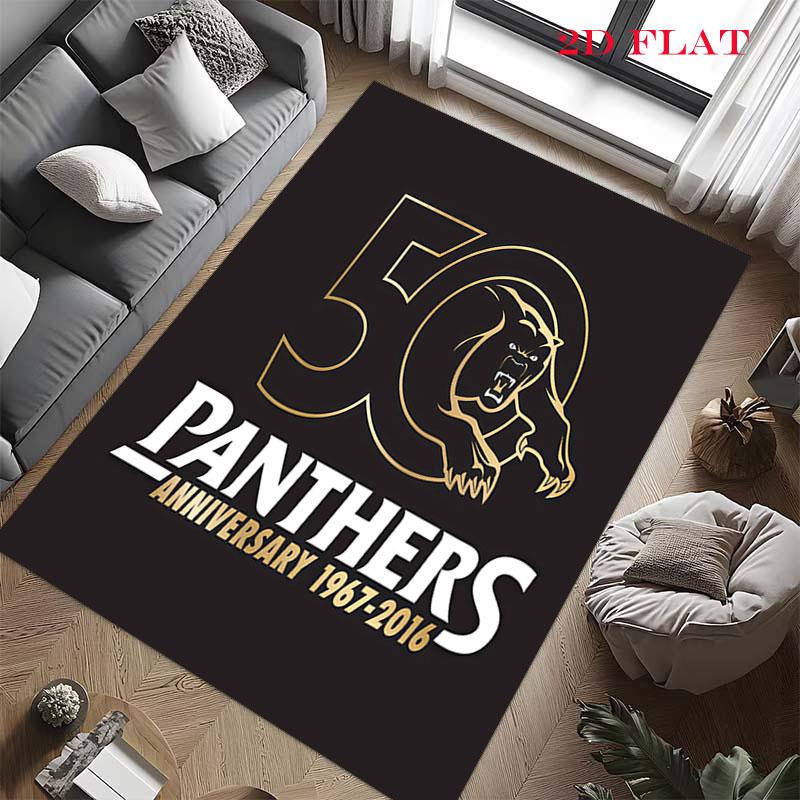 True Penrith Panthers Carpet Rug for Living Room Bedroom Home Sofa Decoration,Kids play Nonslip Floor Mat