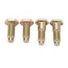 4PCS Car Seat Belt Bolts High Strength 13 16in Head Reliable Performance INL10528 for A F X B‑body