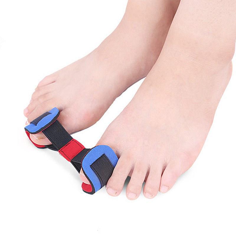 Hallux Valgus Corrector: Day & Night Orthosis with Silicone Toe Separator