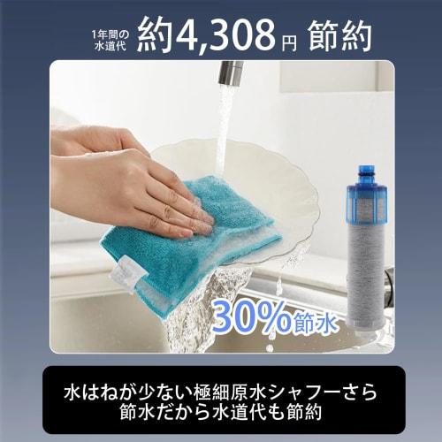 MOTRA JF-K21 Replacement Water Purifier Cartridges (Universal Compatible) Removes 12 Substances, Standard Type, Compatible with PFOS/PFOA and High Chl