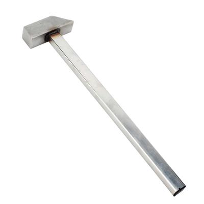 Stainless Steel Hammer, Sheep's Horn Hammer, Hammerhead, Square Hammer, Gold and Silver Hammer, DIY Goldsmithing Tool, Jewelry T