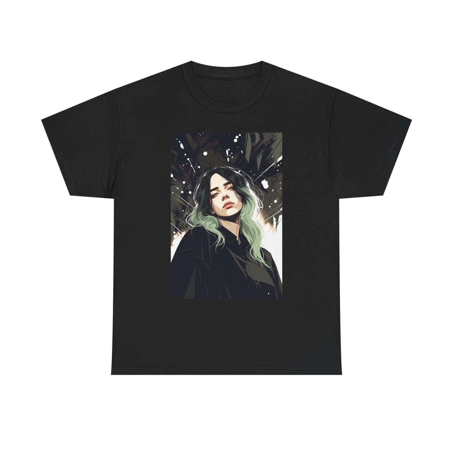 

Billie Music Hits Me Hard Soft Mens Tshirt 2025 Summer New Hot Selling Mens Womens Pure Cotton Tshirt Mens Clothing S
