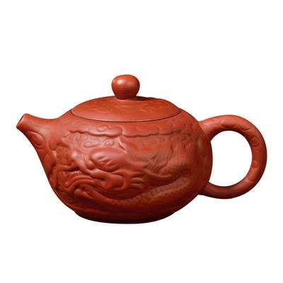 Fengming Pot Zisha Dahongpao Xishi Pot Bar Household Kung Fu Tea Set Raw Mine Manual Water Control Brewing Teapot