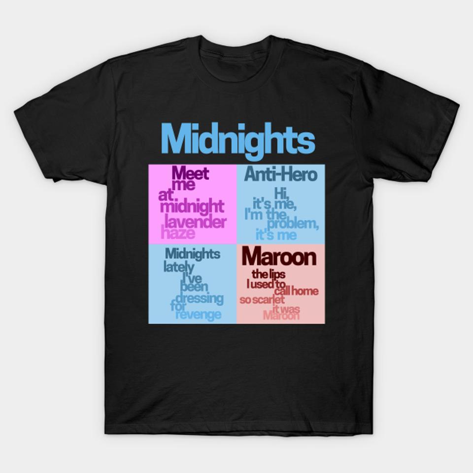 

Midnights от Inspired by Tay.lor S.wi.ft s Midnights - Tay.lor S.wi.ft - Футболка Классическая футболка 2XL