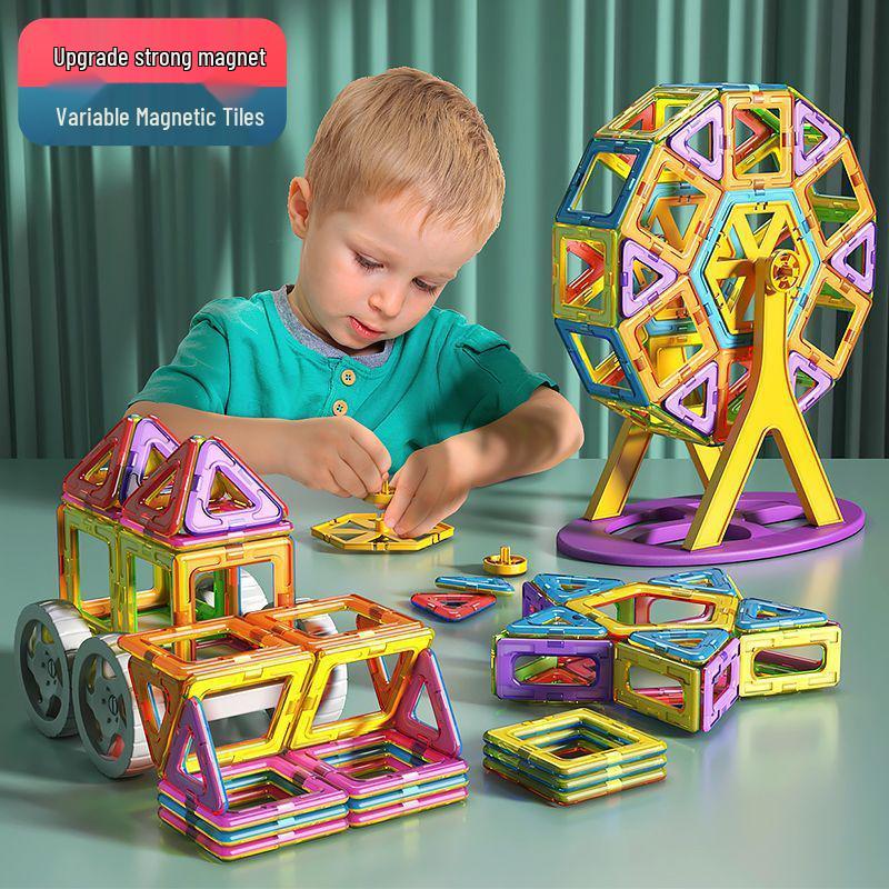 Magnetic Tiles: Educational Building Blocks for Kids Ages 3-6