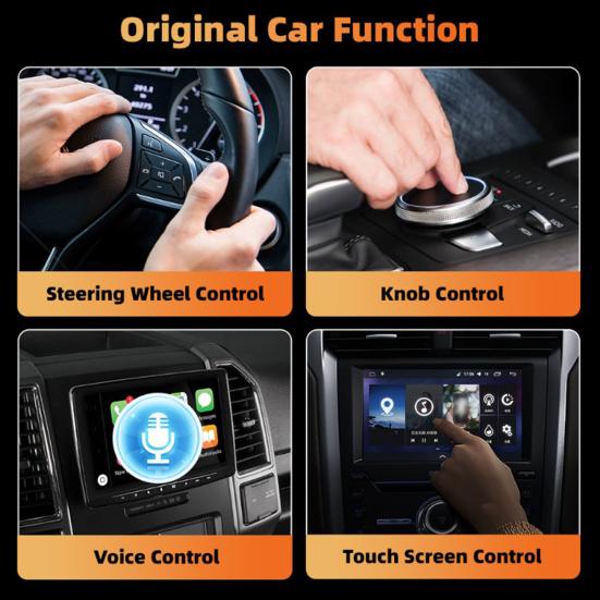 Wireless Adapter for CarPlay Cars Plug-and-Play Adapter with Dual-Band WiFi & Auto Connect Easy Installation Smart Auto Connector