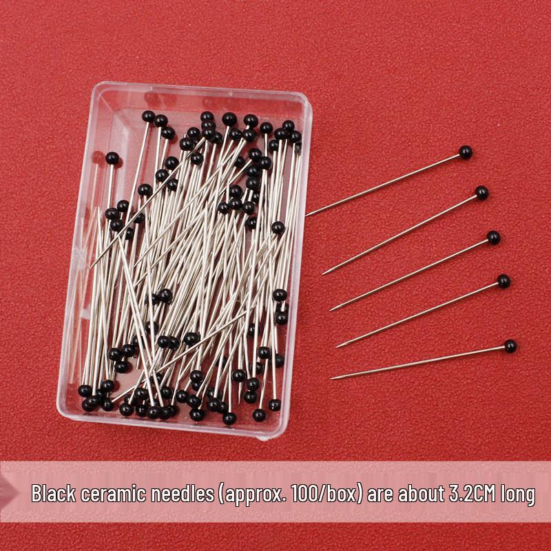 Szpilki z perłową główką do szycia krawieckiego i odzieży