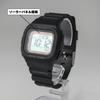 MAG MW-550A BK Digital Watch, Solar-Powered, Dual-Power, Waterproof, Urethane Strap, Small Size, Suitable for Children