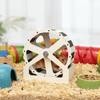 Silent Rodent Running Wheel Plastic Pet Hamster Bracket Small Animal Wheel for Small Animals
