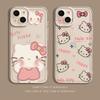 Applicable To Apple 11plus Cartoon Huawei P11mate Mobile Phone Case I Transparent 11pro Xiaomi Oppo Hello Kitty