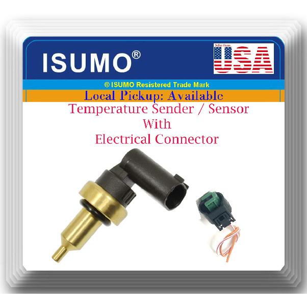 Coolant Temperature Sensor W/Connector Fits Dodge Freightliner Jeep Mercedes