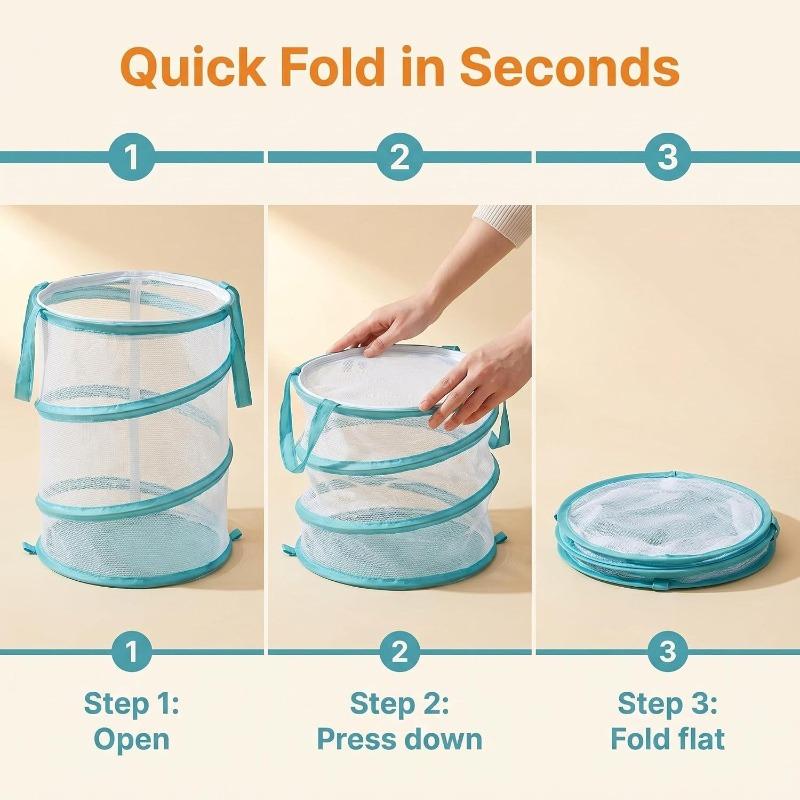 Butterfly Cage - Collapsible Bug Catcher Tent with Zip Lightweight Insect Habitat for Garden Outdoor Exploration and Nature Discovery