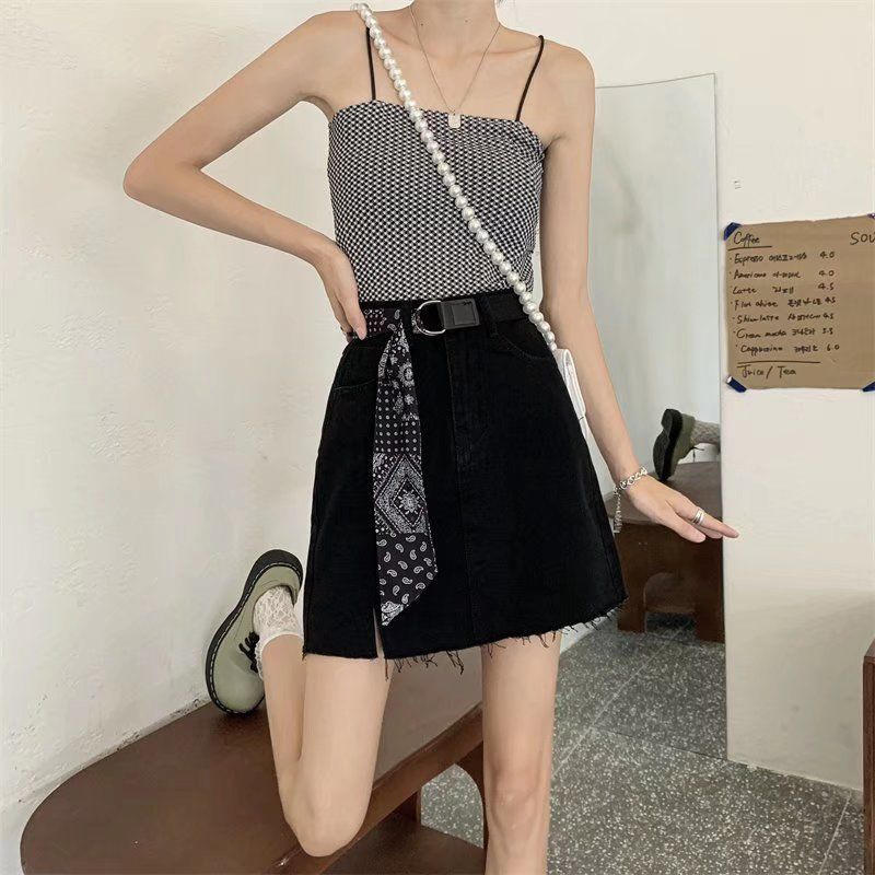 Women Personality Scarf Belt Trendy D-Ring Buckle Long Skinny Ribbon Belt for Jeans Skirts