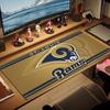 Los Angeles Rams Farbiges Mauspads Großes Gaming-Tischkissen Rutschfestes Laptop-Tablet Großes Mauspads XXL Matte Mini-PC-Spielmatte Mit Verriegeltem Rand