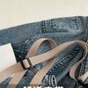 Handbag Nylon Shoulder Bag Korean Style Small Crossbody Bag Cute Drawstring Bucket Bag  Travel