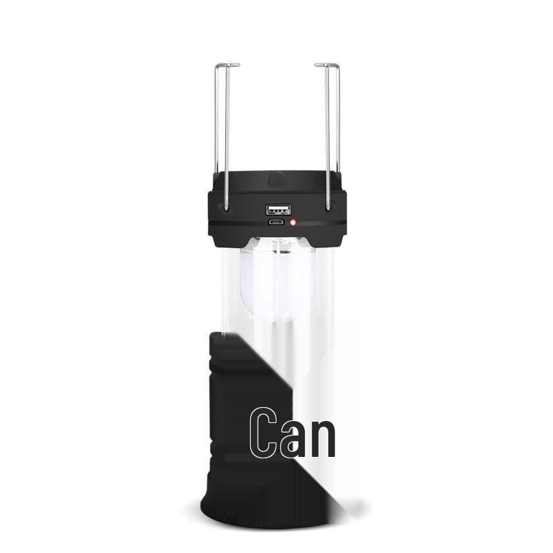5800 Solar-Powered Portable Multifunction Camping Lantern - Outdoor Emergency Tent Light