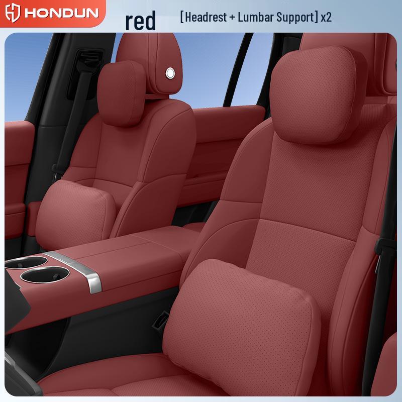 Voyah Zhuiguang L Headrest & Lumbar Support: Essential Neck & Back Protection Pillow for Car Interior.