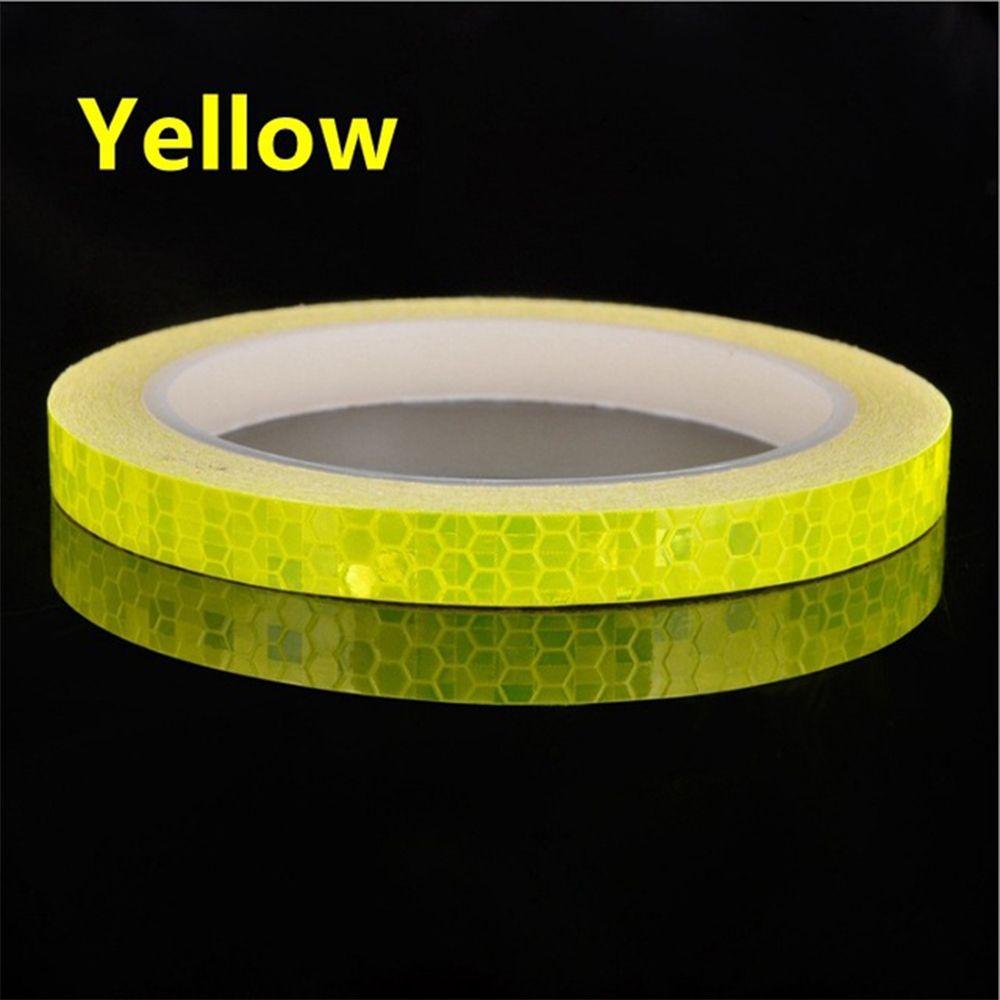 Motorrad Radfahren Zubehör Sicherheitswarnband Felgenaufkleber Fahrrad Reflektierende Aufkleber