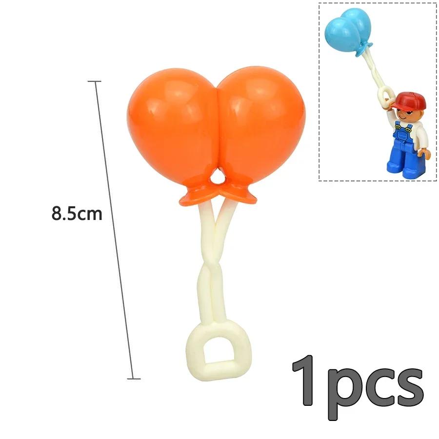 Store byggeklosser Slide Swing Seesaw Park Lekeplass Series Large Pillar Murstein Barn Barn Pedagogisk Leke Kompatibel Duploe