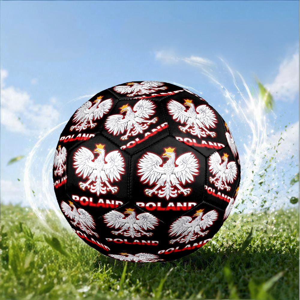 Eagle Of Poland: Symbolic Strength Size 5 Soccer Ball,Indoor/Outdoor Suitable for Training Matches Tournaments Practice Games Perfect Gift for Fan