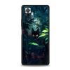 Handyhülle für Xiaomi Redmi Note 14 13 12 5G 11 10 Pro Plus 4G 9S 9 14C 13C 12C 10C 9C 9A Hülle Künstlerische Schwarze Katze Sternenklare Nacht