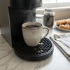 Black Plastic Cup Support Bowl Honeycomb Hole Coffee Machine Cup Coffee Machine Drip Tray  Home Use