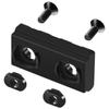 10Pcs M-LOK Screw and Nut Replacement Rails T-Nut Screw Replacement Set for MLOK Handguard Rail Sections Hunting Gun Accessories