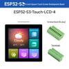 ESP32-S3 4" LCD Capacitive Touch Dev Board with LX7 Dual-Core, WiFi, Bluetooth, and BLE5 Support.