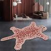 Cartoon Leopard Carpet Home Decoration, Bedroom Plush Carpet, Living Room Carpet Absorbent And Anti-Slip Carpet