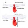 Tie For Dog Cat Universal Velcro Elegant Wedding Outfit Size S