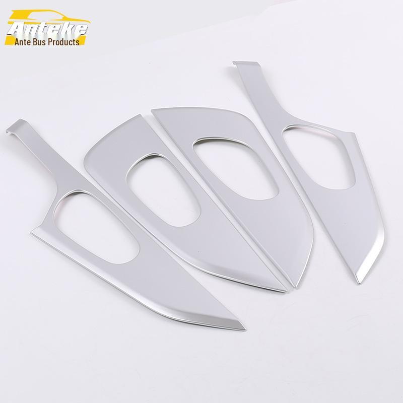 Compatible with 14 Qijun Models: Anti-Scratch Interior Door Handle Bowl Decorative Sticker