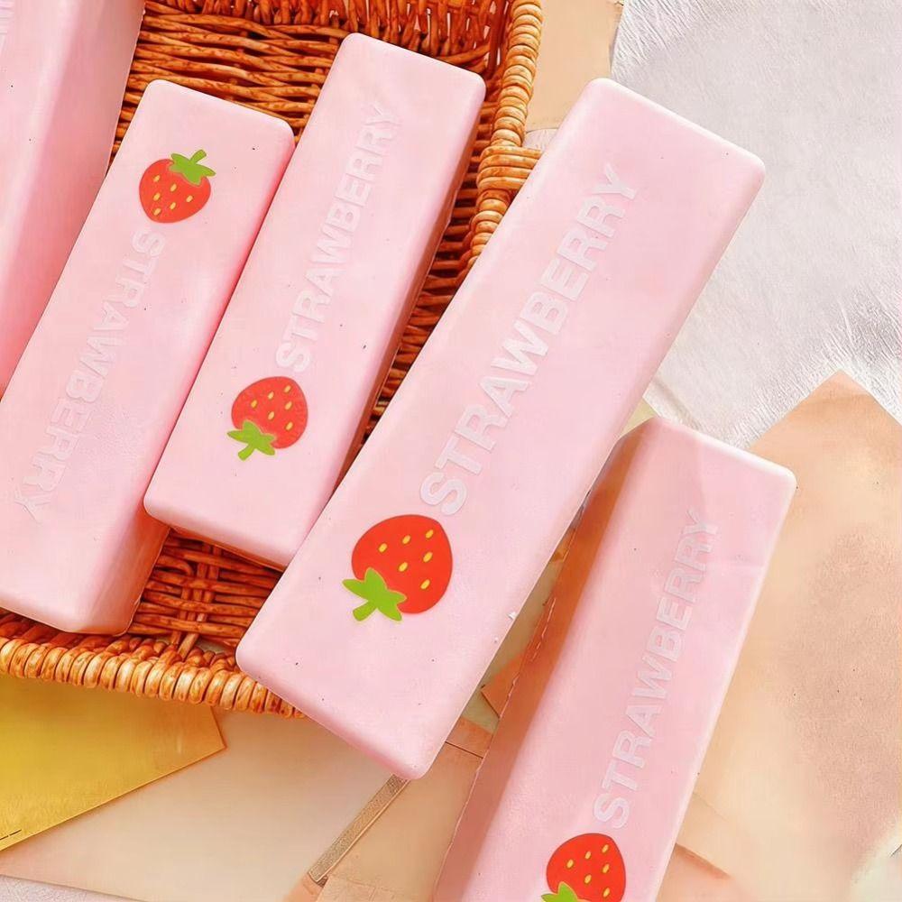 Relax Gift Slow Rebound Squeeze Toy Release Hand Realistic Strawberry Sticks  Children