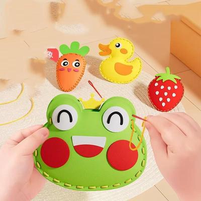 Children's Handmade Pendant 1PCS Creative Sewing EVA Material Pack DIY Doll Ornaments Children's Gifts