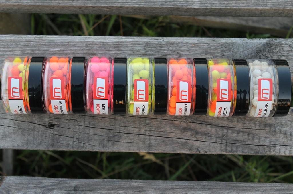 Method/feeder fluo pop-up micro chunks czerwony kryl