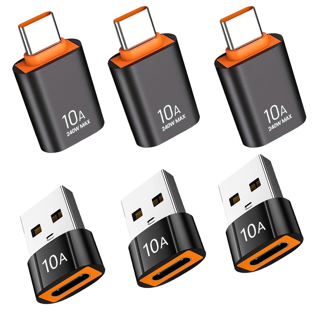 10A OTG USB 3.0 Female To Type C Male Adapters Type C Female To USB 2.0 Male Converter OTG Adapter For For Laptop iPad Mac