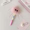Funny Kawaii Design Ballpoint Pen for Kids Boy Girl Cartoon Plush Creative Design Writing Pen 0.5mm Blue Ink Scrapbook Pens