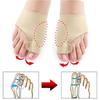 1Pair Toe Separator Hallux Valgus Bunion Corrector Hammer Toe Straightener Foot Pain Relief Orthopedic Pedicure Tools Foot Care