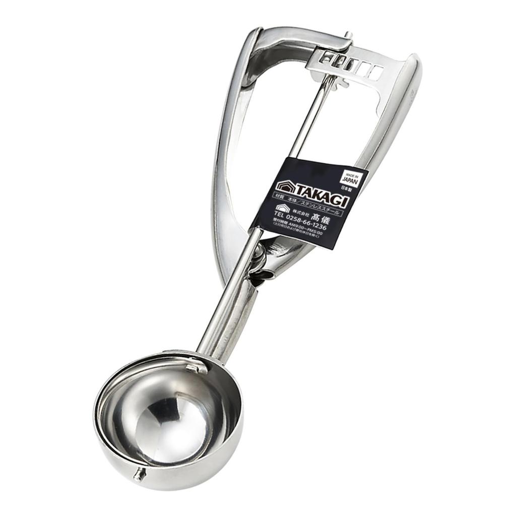 Takagi Stainless Steel Ice Cream Scoop 35cc Made in Japan #18