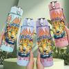 1PC Def Leppard Colorful 750ml Sports Water Bottle Leakproof Straw Lid Outdoor Office Home