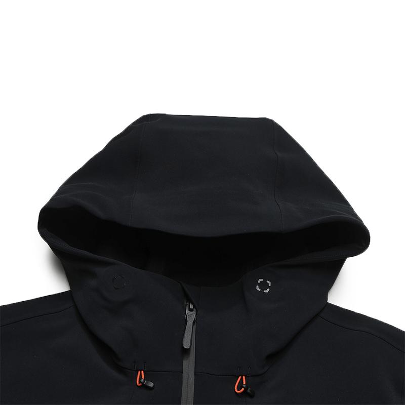 Fila Explore Fleece Lined Classic Simple Sports Casual Outdoor Mountain Comfortable Hooded Woven Jacket Women jackets A11W617723F-BK