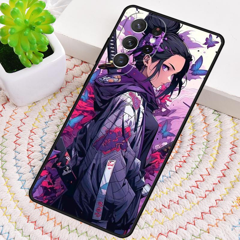 Anime Girl Samurai Phone Case for Samsung Galaxy note 10 pro S26 Ultra S23 S24 FE S25 S21 S22 PLUS shockproof Cove