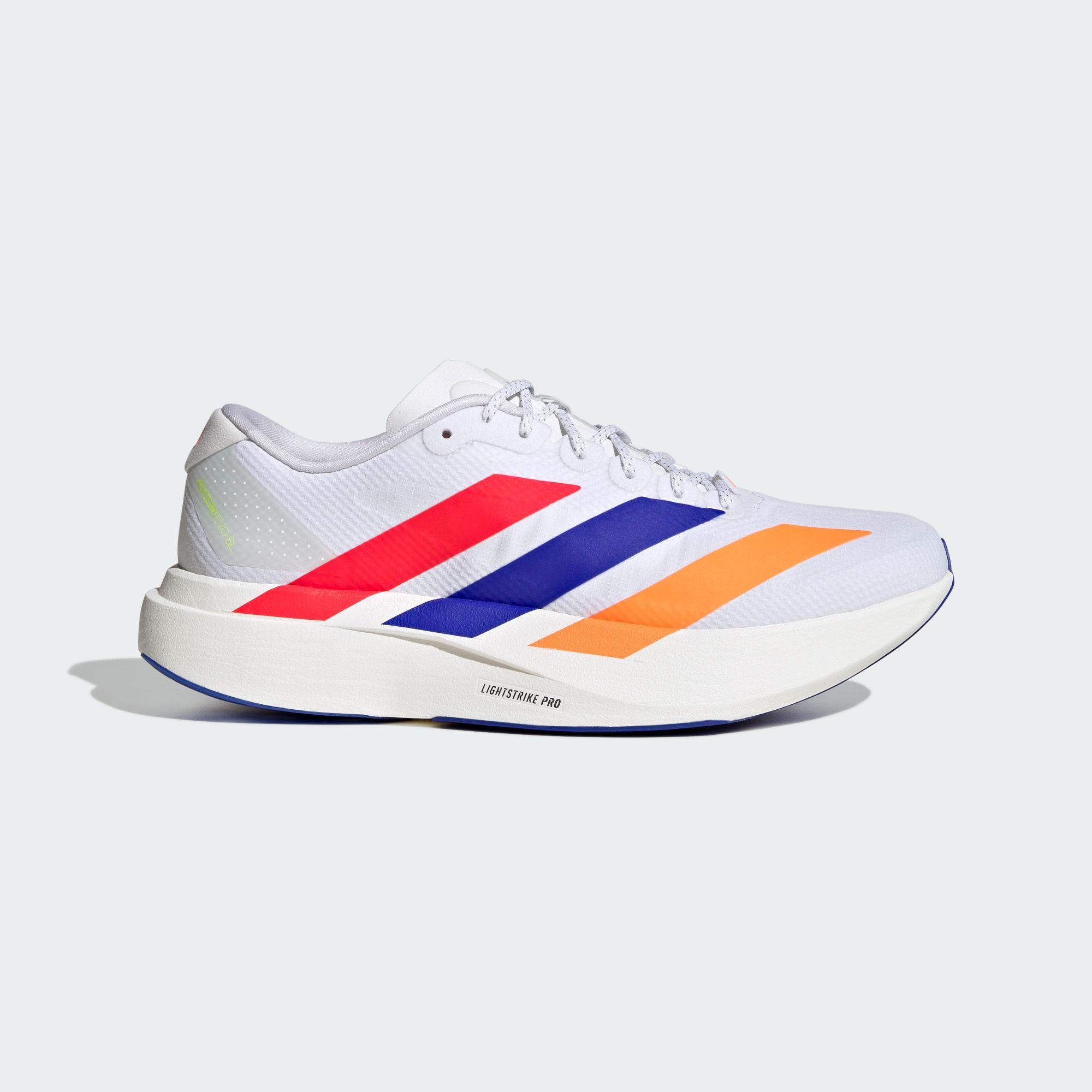 adidas Adizero EVO SL Cloud White Lucid Red Lucid Blue 42