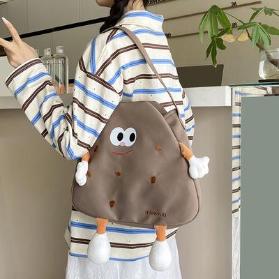Lässige Nischen-Umhängetasche neues Design süße Keks-Tasche Damenmode leichter Reise-Rucksack