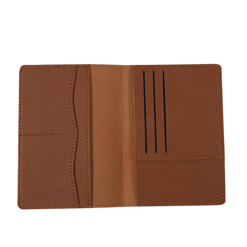 New Travel PU Passport Cover Multi-function High-capacity Passport Bag Ticket Holder Bussiness Passport Protective Cover