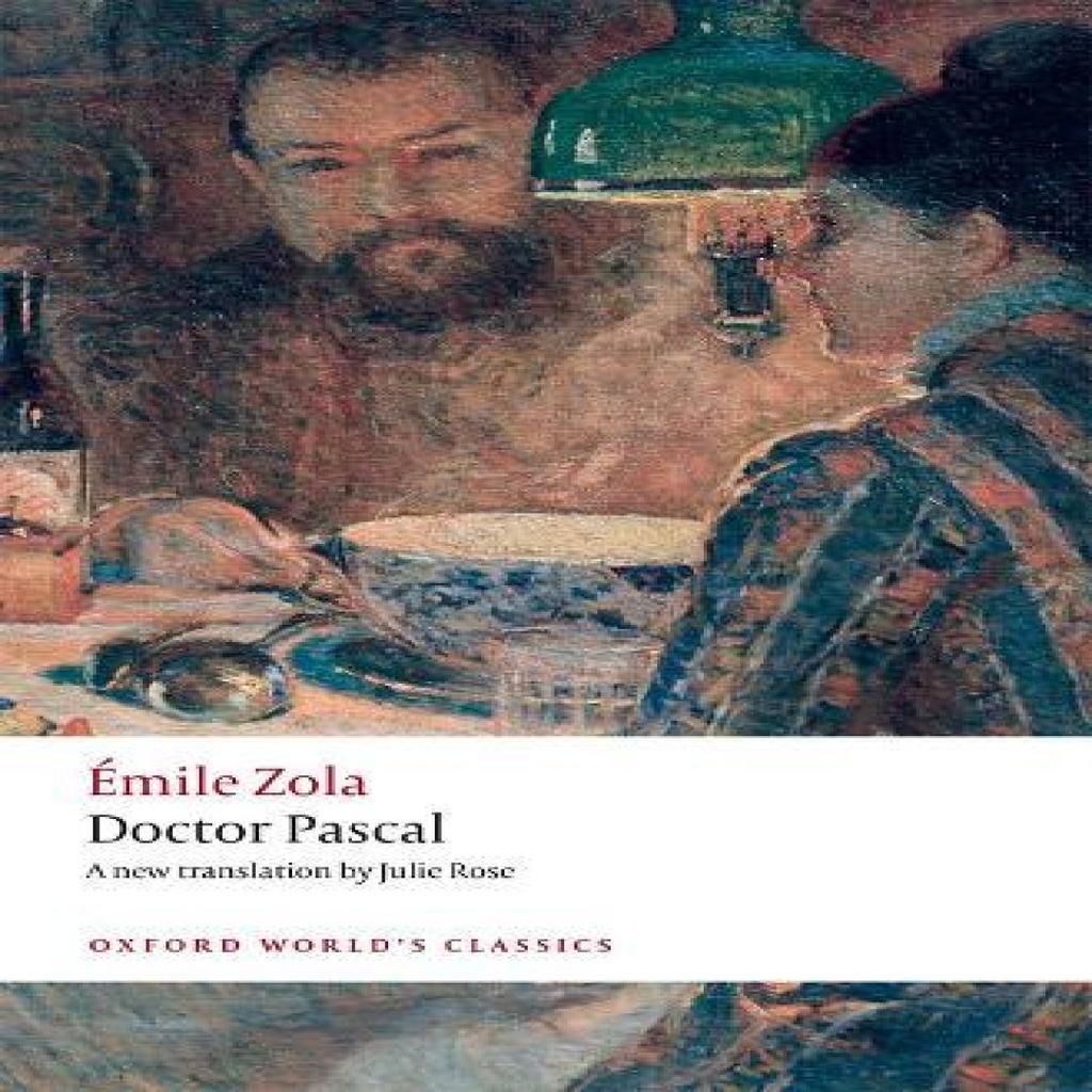 Doctor Pascal by Emile Zola Paperback Book 9780198746164