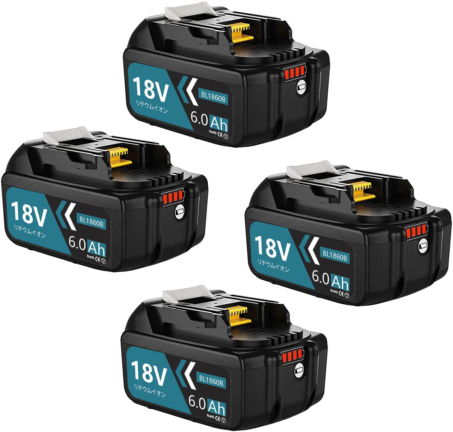 Boetpcr Saderīgas Makita 18V Baterijas, BL1860B