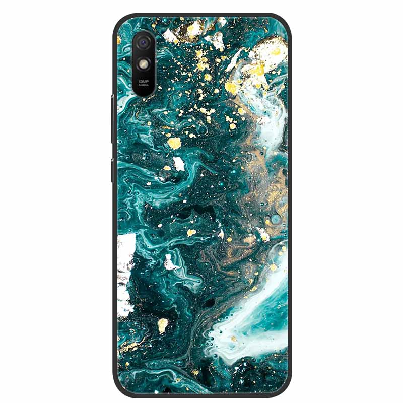 For Xiaomi Redmi 9A Case Redmi 9AT Shockproof Soft Silicone TPU Back Cover For Redmi 9i 9A Sport Phone Cases 9AT Cute Cartoon
