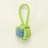 Cotton Rope Dog Toy Rope Knot Ball Dog Chew Toy Interactive Tug-of-War Dog Toy for Small And Medium Dogs Teeth Cleaning