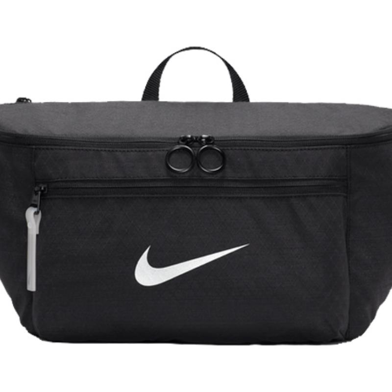 Nike Fabric One Shoulder Crossbody Bag, Sling Bag, Fanny Pack Regular Unisex Black Casual DN8114-010