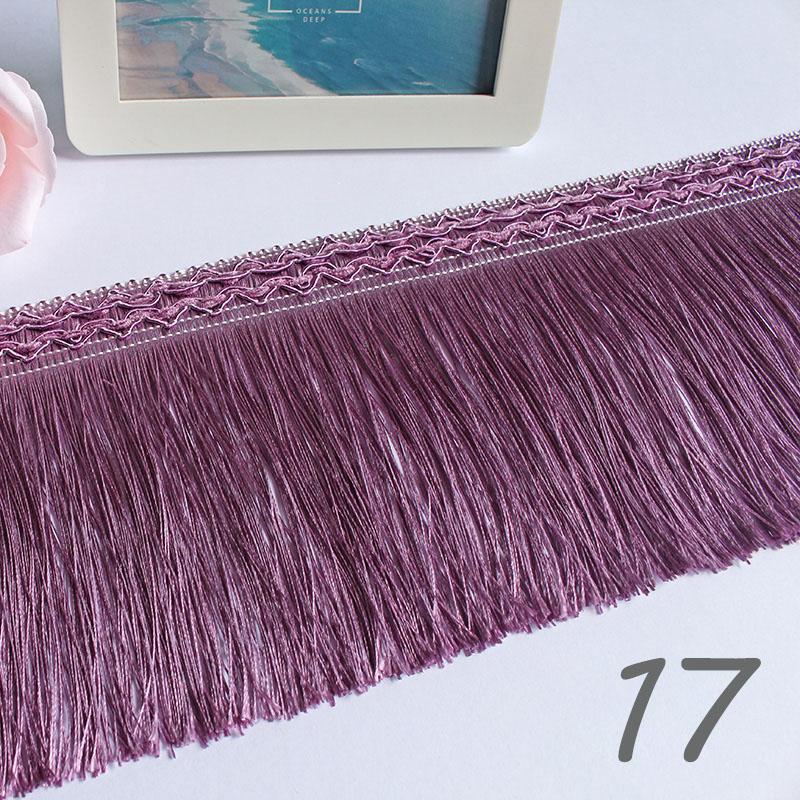 12M Fringed Lace Handmade 16cm Wide Polyester Tablecloth Pillow Trim Tassel Diy Stage Garment Curtain Sewing Accessories